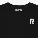R-LOGO CREW-BLK/WHT
