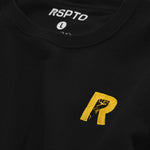 R-LOGO CREW-BLK/GOLD