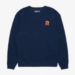 R-LOGO CREW-NVY/ORG