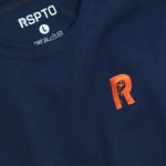 R-LOGO CREW-NVY/ORG