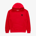 R-LOGO HOOD-RED/BLK