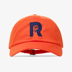 R-LOGO DAD HAT-ORG/BLUE