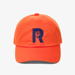 R-LOGO DAD HAT-ORG/BLUE