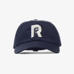 R-LOGO DAD HAT-NVY/WHT